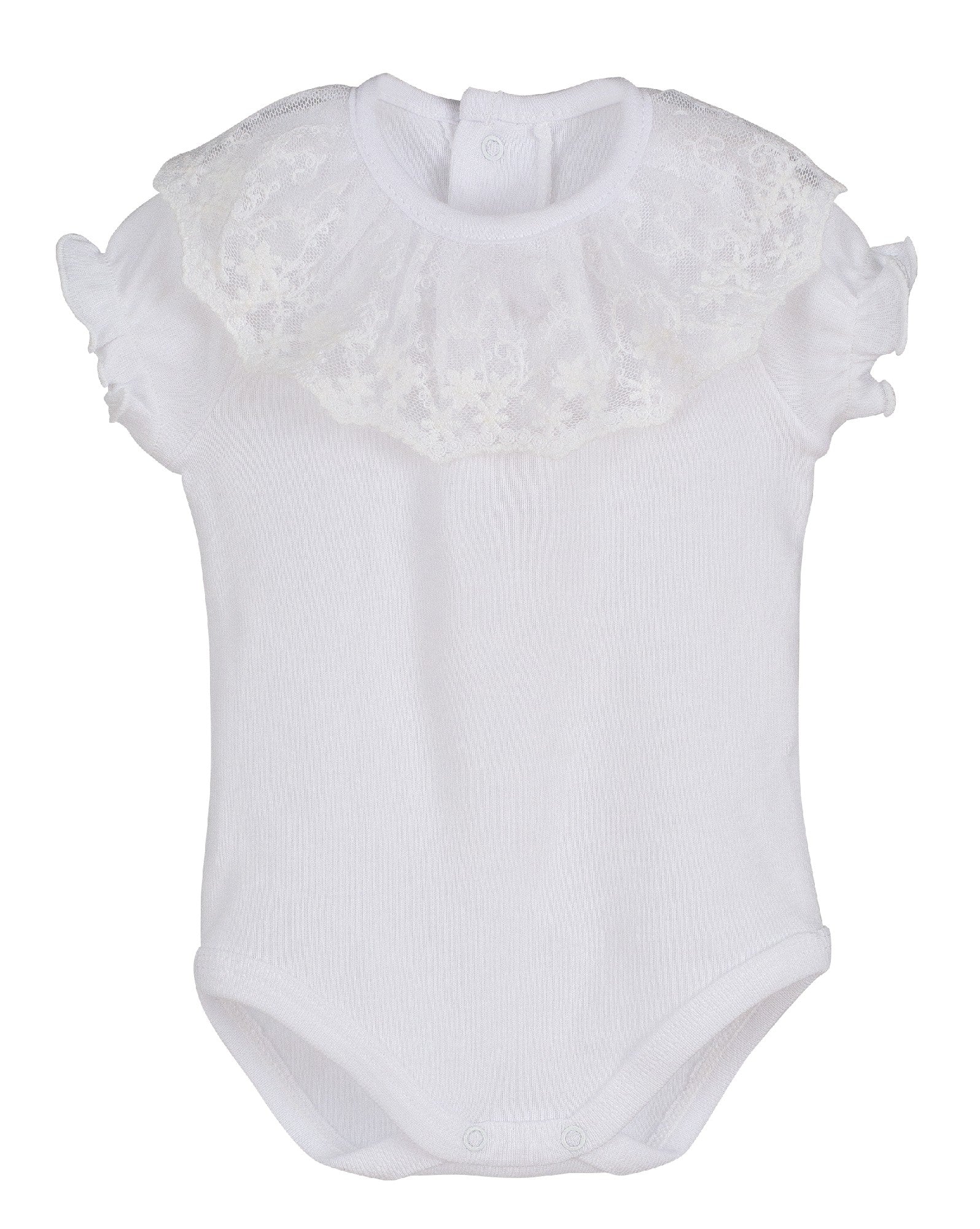 Personalisatie Romper White Lace Short - Calamaro